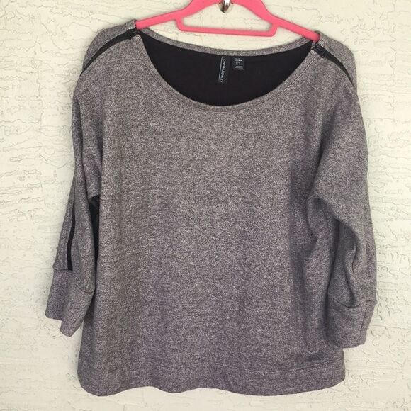 Cynthia Rowley Sz M Zippers On Shoulder - Picture 5 of 12